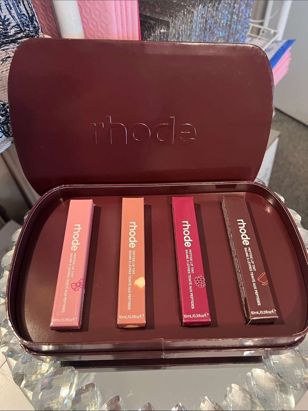Rhode Scented  Lip Tint Set With Box
